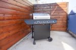 Enjoy a bbq with the propane grill on the back patio